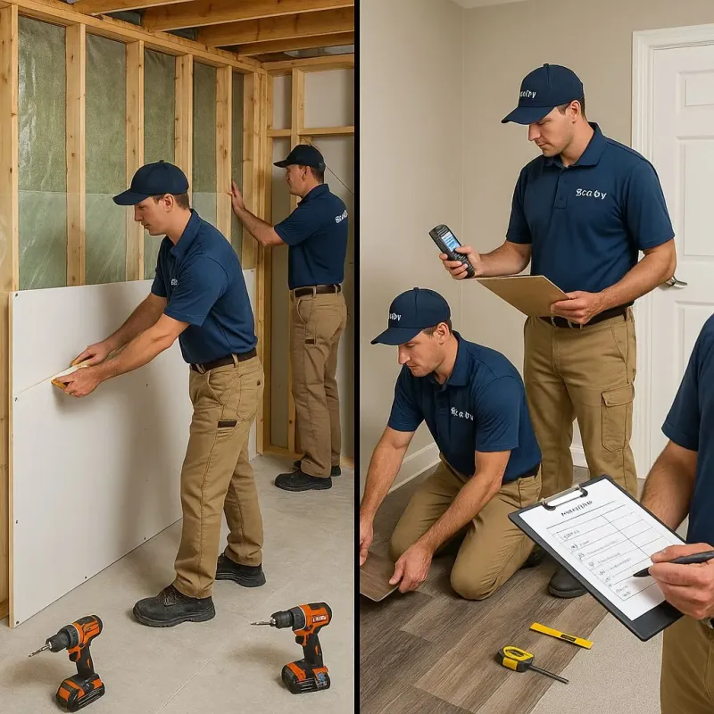 Repairs and Reconstruction process in Tabor City, NC